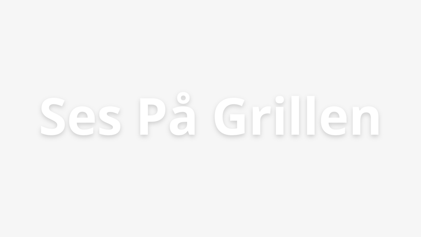 Ses På Grillen Klistermærke