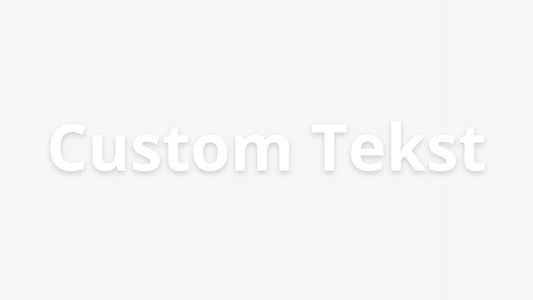 Custom Klistermærke